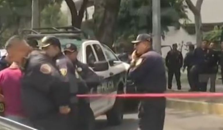 Balean a conductor en insurgentes Sur