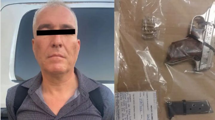 A punta de pistola, Manuel atraca negocio en Ciudad Obregón, Sonora; así lo detuvieron
