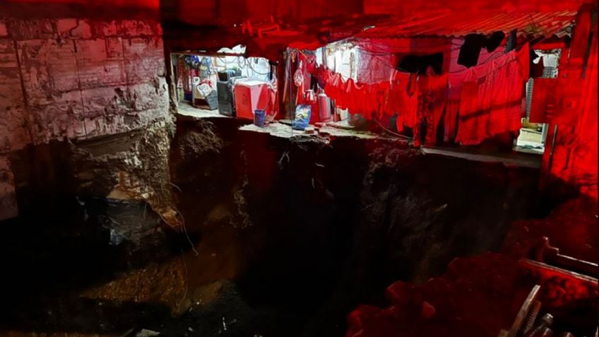 Tragedia en la CDMX: Dos familias se quedan sin hogar tras derrumbe en Cuajimalpa