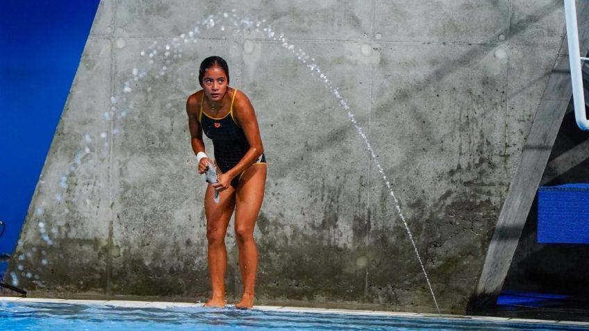 Mexicana Alejandra Estudillo, fuera de la final de clavados en Panamericanos por reglamento