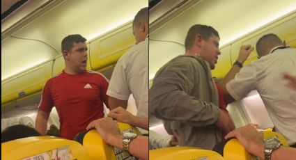 Hombre golpea a miembro de la tripulación de un avión antes del despegue; estaba borracho