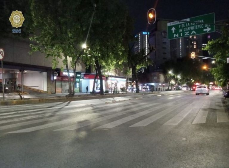 Muere motociclista en Paseo de la Reforma