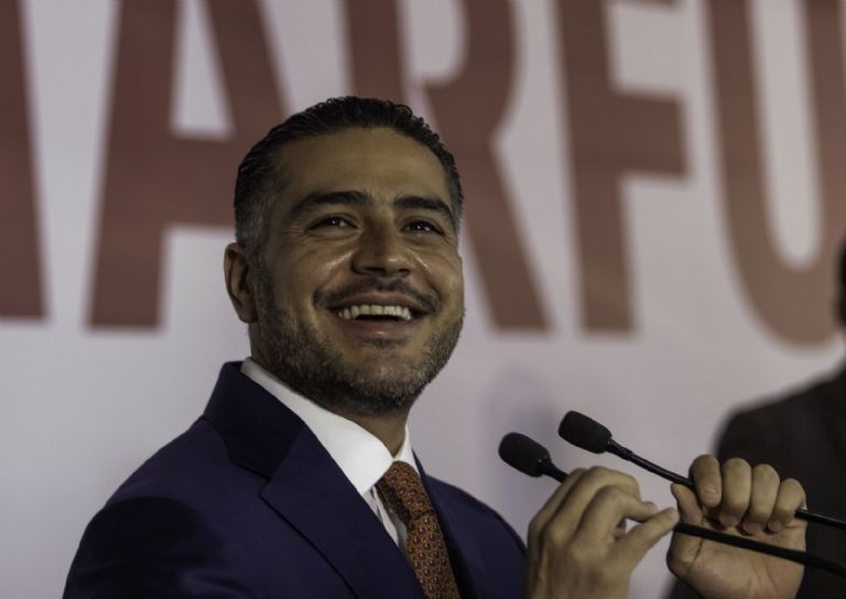 Omar García Harfuch, aspirante de Morena a CDMX