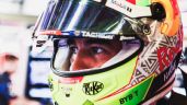 El espectacular casco que 'Checo' Pérez utilizará para el Gran Premio de México