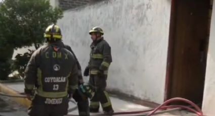 Terrible final: Abuelito muere calcinado tras incendio en Coyoacán; su sobrino sobrevive