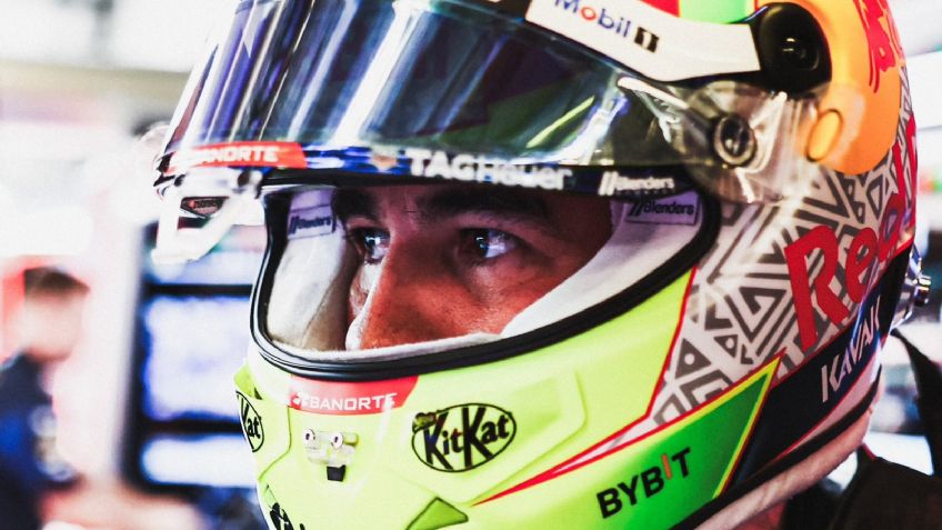 El espectacular casco que 'Checo' Pérez utilizará para el Gran Premio de México