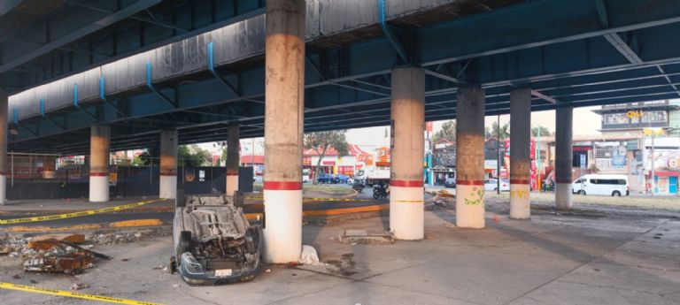 Accidente en Avenida Central deja un muerto