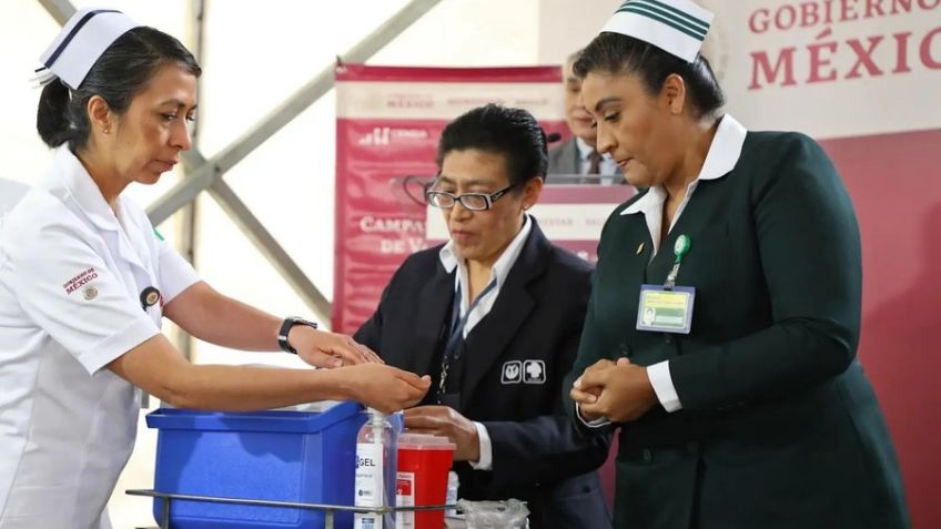 Campaña de vacunación contra influenza y Covid-19: Han aplicado 1.7 millones de dosis en México