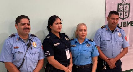 Bomberos y mujeres policías de Cajeme hablan del apoyo a fémina con crisis emocional