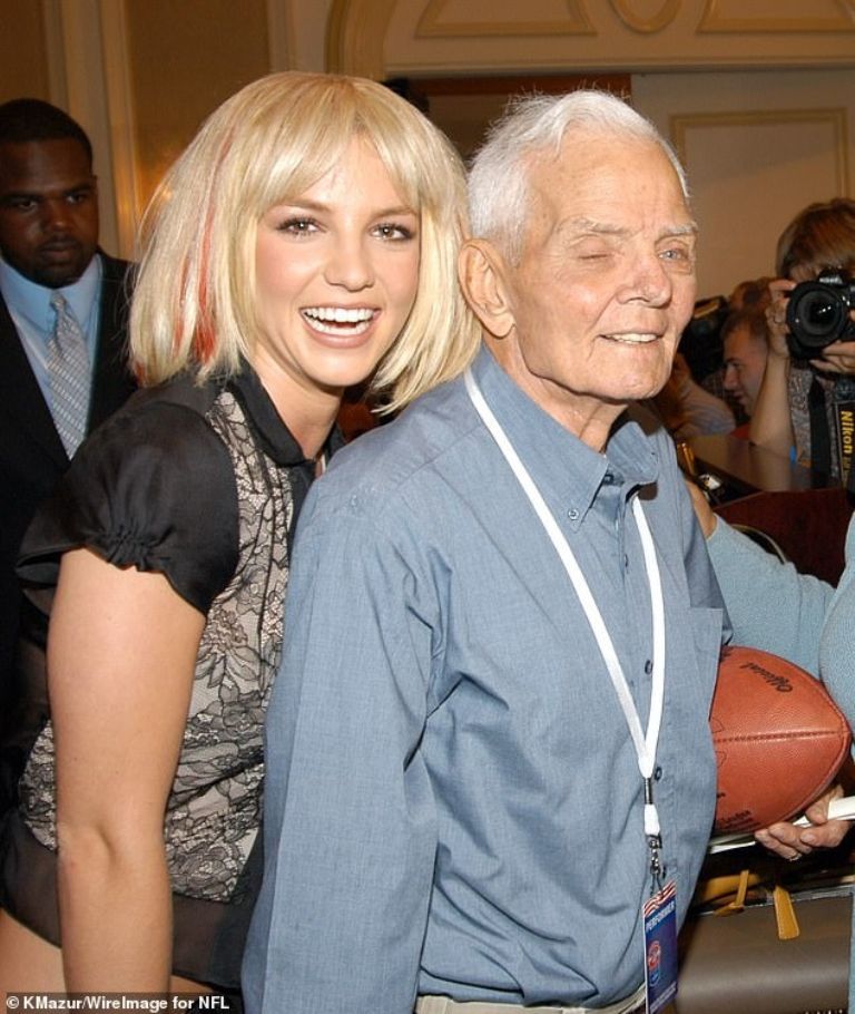 Britney y su abuelo