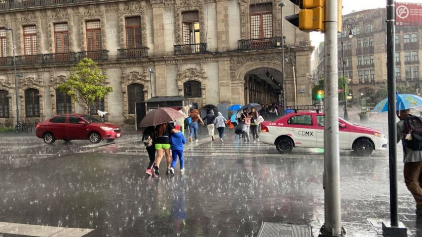 Clima en CDMX 25 de octubre: Huracán Otis afecta a la capital; alertan por fuertes lluvias