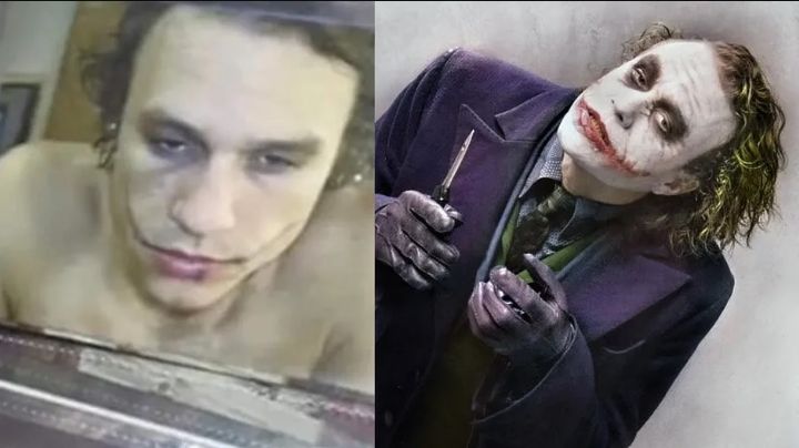 Revelan imágenes inéditas de Heath Ledger transformándose en el Joker para 'The Dark Knight'