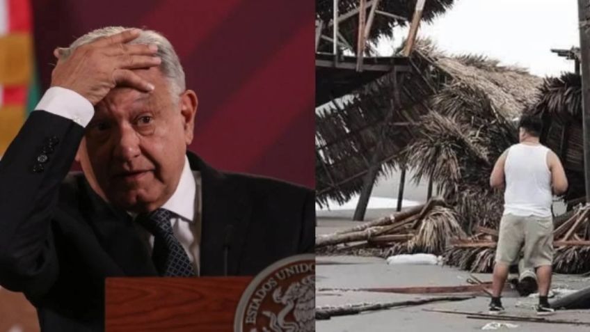 Gobierno de AMLO confirma 27 muertos tras paso de huracán 'Otis' en Guerrero