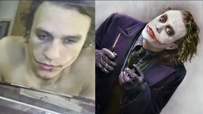 Revelan imágenes inéditas de Heath Ledger transformándose en el Joker para 'The Dark Knight'