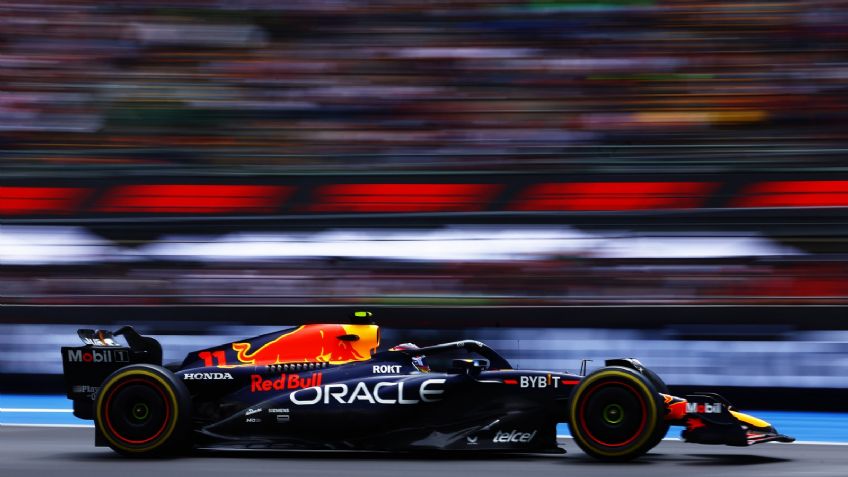 'Checo' Pérez culmina la práctica 2 del Gran Premio de México en el quinto lugar