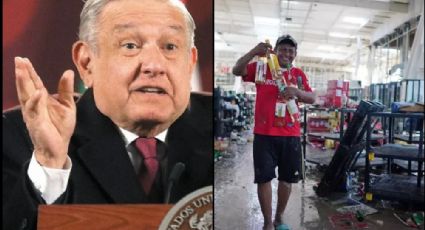 AMLO justifica rapiña en Acapulco por "emergencia"; policía denuncia robo de juguetes y cerveza