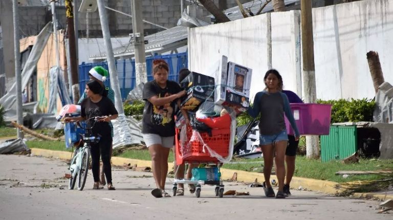 Guardia Nacional realiza retenes para reducir saqueos