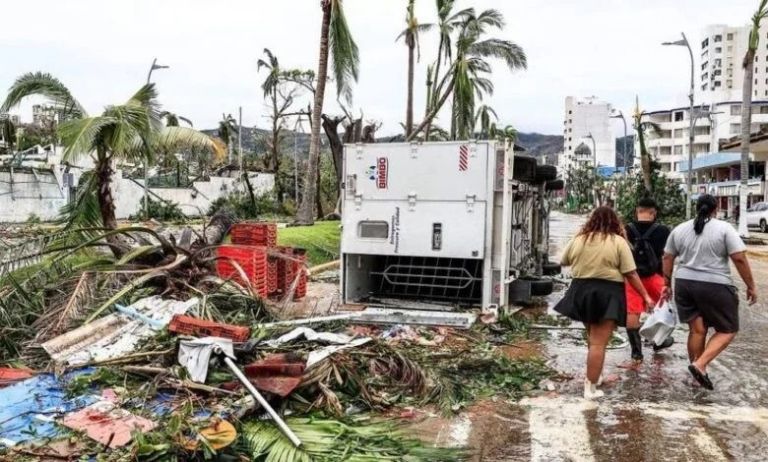 En 1997, el huracán 'Paulina' golpeó Acapulco; en este 2023, fue 'Otis'. Foto: Internet