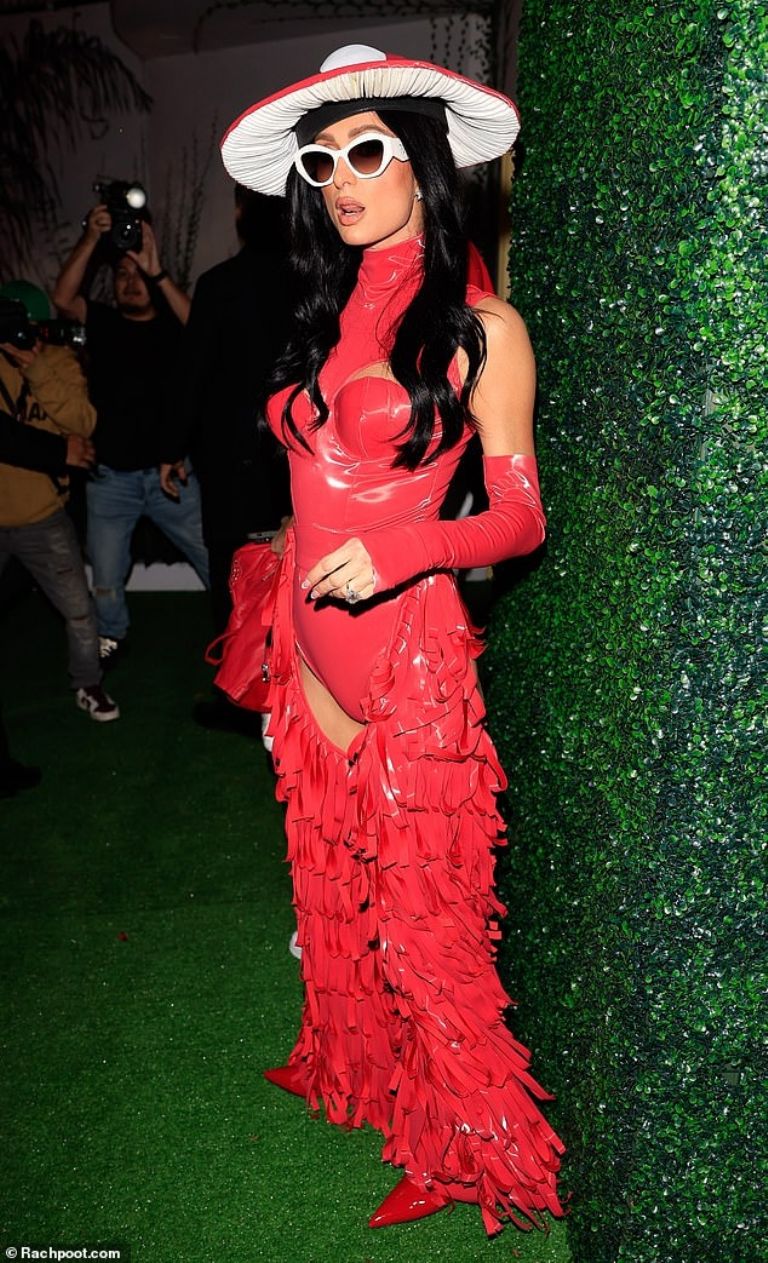 Paris Hilton disfrazada