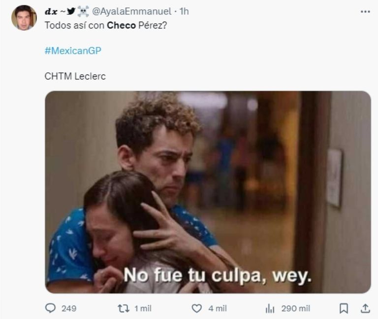 Sergio Pérez Abandona el GP de México y los Memes Inundan las Redes