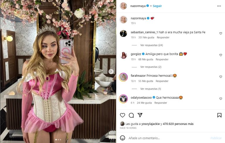 Maya Nazor de La Bella Durmiente