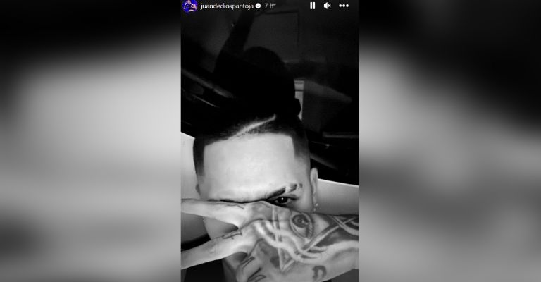 Juan de Dios Pantoja muestra cómo se ve rapado