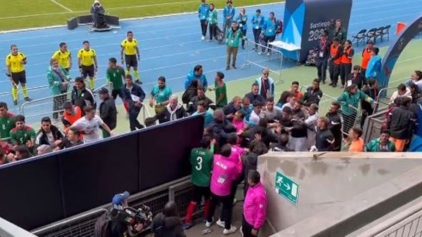 México Sub 23 vence a Uruguay y se arma la bronca en los Juegos Panamericanos