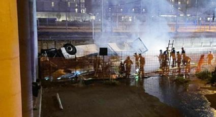 Tragedia en Italia: Autobús cae desde paso elevado y deja al menos 21 personas muertas