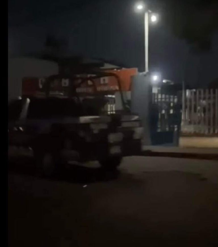 Despliegan operativo en el Colbach 1 de Ciudad Obregón. Foto: Facebook