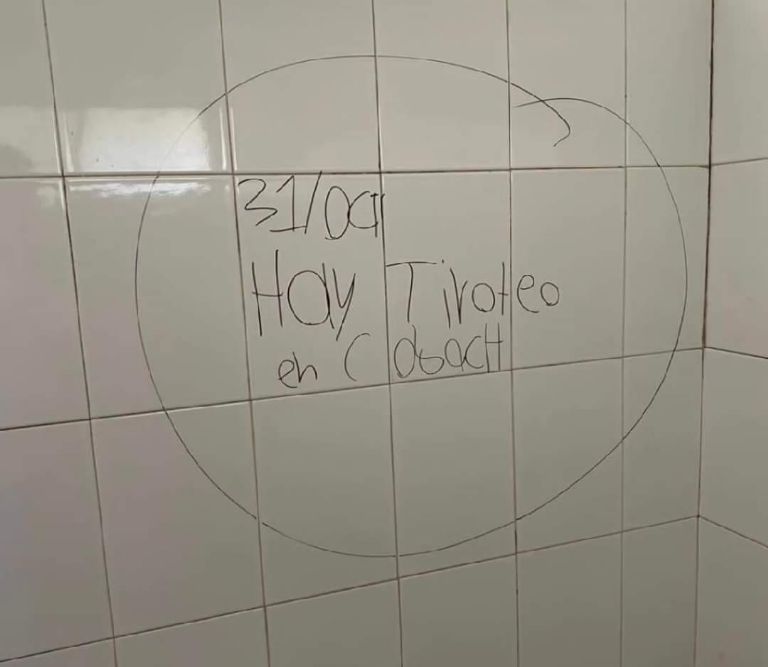 Amenazan con tiroteo en Colbach 1 de Ciudad Obregón. Foto: Facebook