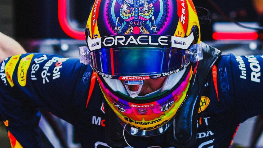 Subasta por casco de 'Checo' Pérez cierra en 1.7 millones; suma será donada a Guerrero