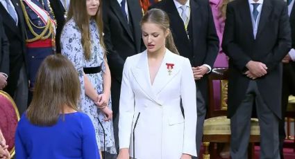 La princesa Leonor de Borbón, heredera del trono de España, jura fidelidad a la Constitución