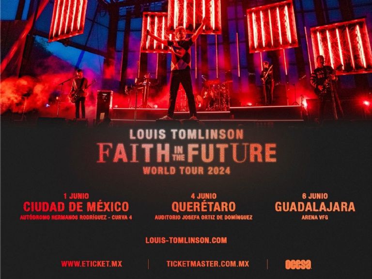 Louis Tomlinson anuncia gira por Mexico