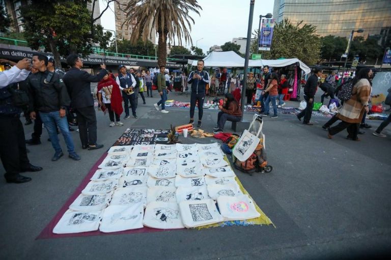Glorieta de los Insurgentes en CDMX