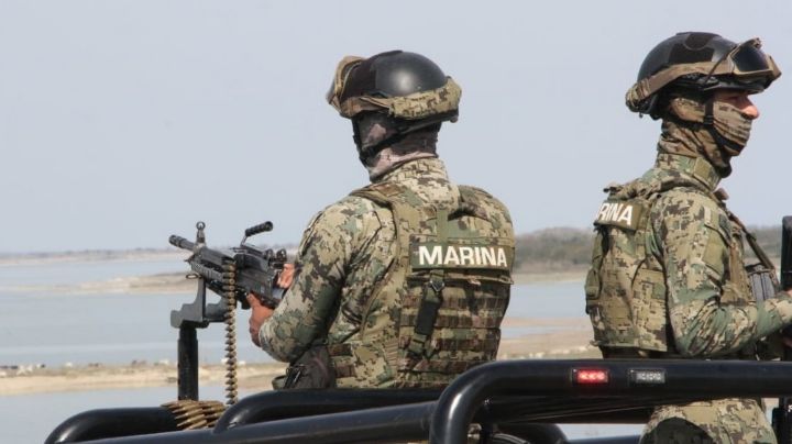 En operativo, la SSPM y la Marina detienen a dos jóvenes; decomisan drogas y armas de fuego