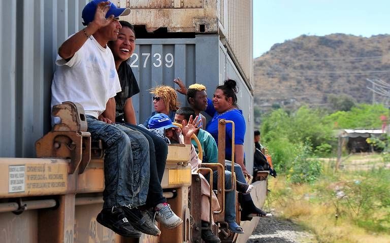 Migrantes en Sonora dejan huella. Foto: Internet