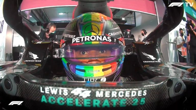 Lewis Hamilton, único ganador del GP de Qatar