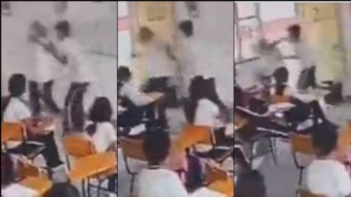 Maestra habría regañado a Alberto antes de ser apuñalada frente a sus alumnos
