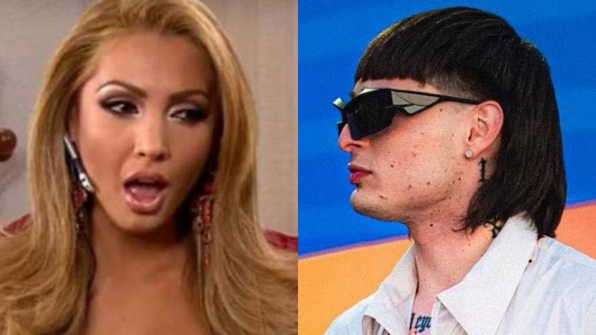 Paty Navidad confiesa que se hizo el 'look' de Peso Pluma por accidente: "Es traumante"