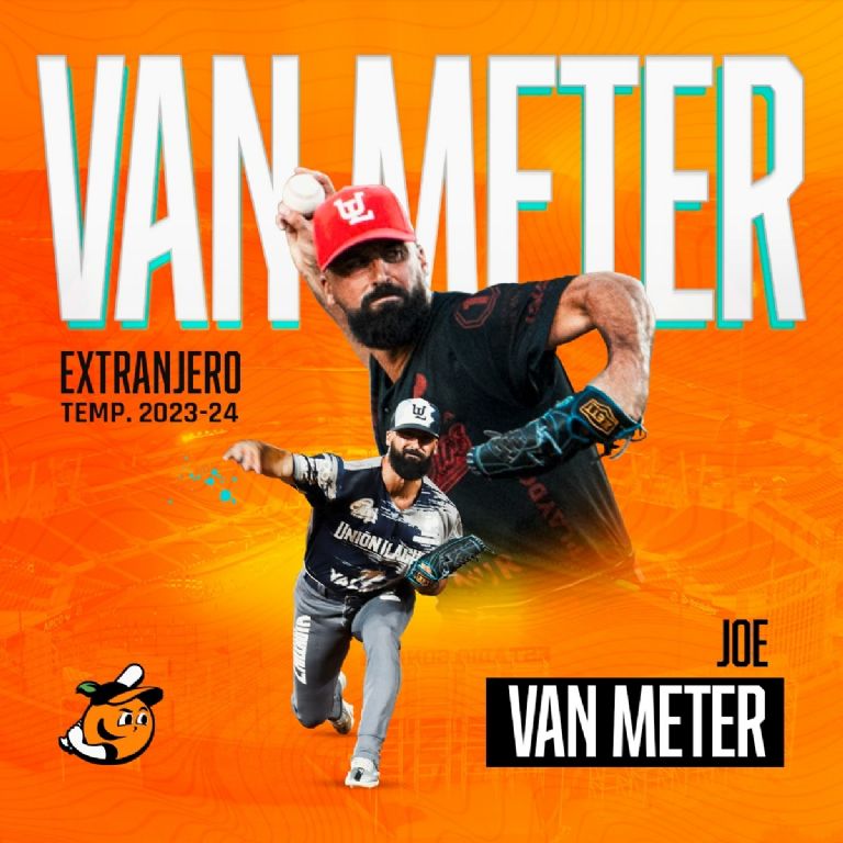 Van Meter llega a los Naranjeros