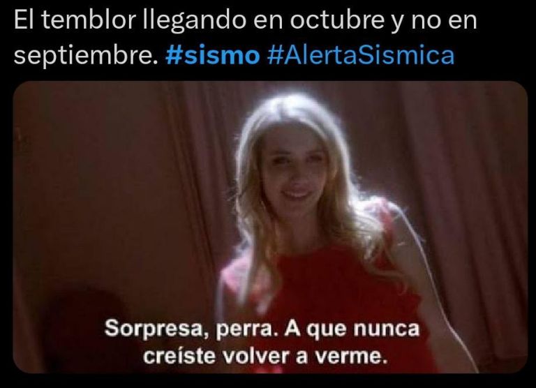 Memes por sismo de 6.3 grados en Oaxaca
