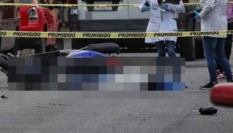 Motociclista pierde la vida en la Venustiano Carranza