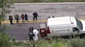 Imágenes fuertes: Abandonan cuerpo de una mujer en la carretera Naucalpan-Toluca