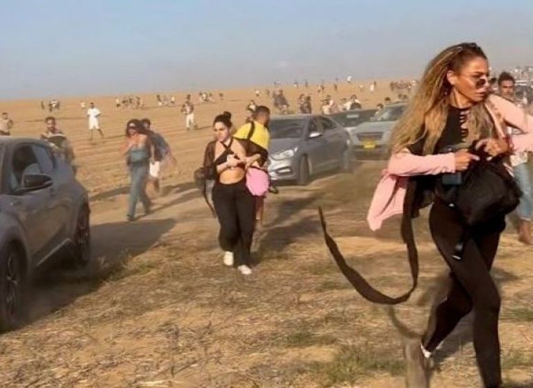 Reportan el hallazgo de 260 cuerpos en fiesta israelí