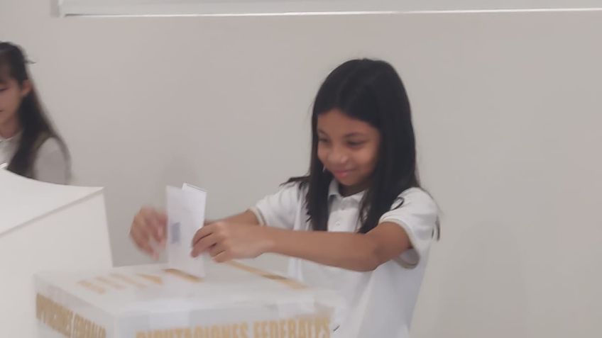 Fomentan el voto en Cajeme: Colegio Venecia realiza ejercicio democrático con apoyo del INE