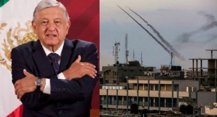 "No queremos la guerra": AMLO se pronuncia sobre conflicto entre Israel y Palestina