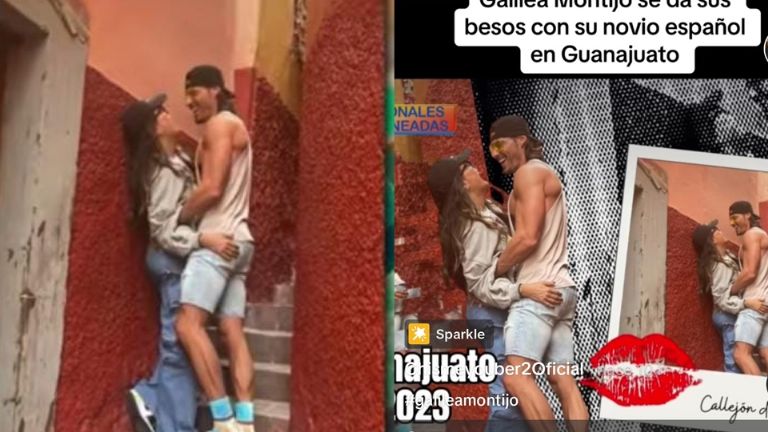 Galilea Montijo tiene romántico momento con su novio