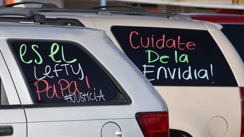 Familiares y amigos marchan en SLRC para exigir justicia por el asesinato de Lefty SM