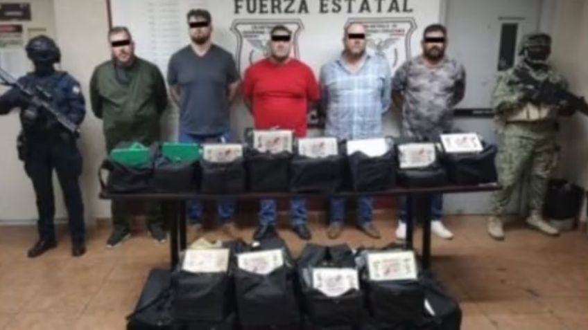 Dos avionetas, cinco detenidos y más de 200 paquetes de drogas asegurados en Mexicali