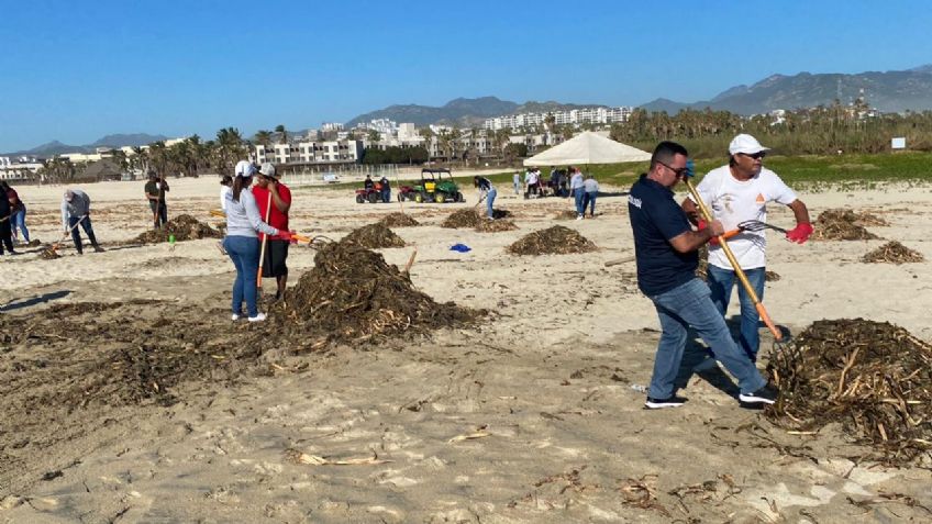 Contaminación en playas de La Paz, BCS, tras lluvias de la temporada ciclónica